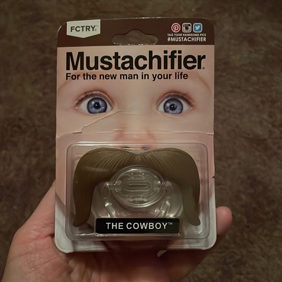 Other - NIB! “Mustachifier” Pacifier